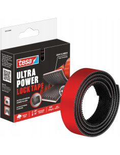 Tesa Cinta Doble Cara Velcro Ultra Power Lock Tape 25 mm...