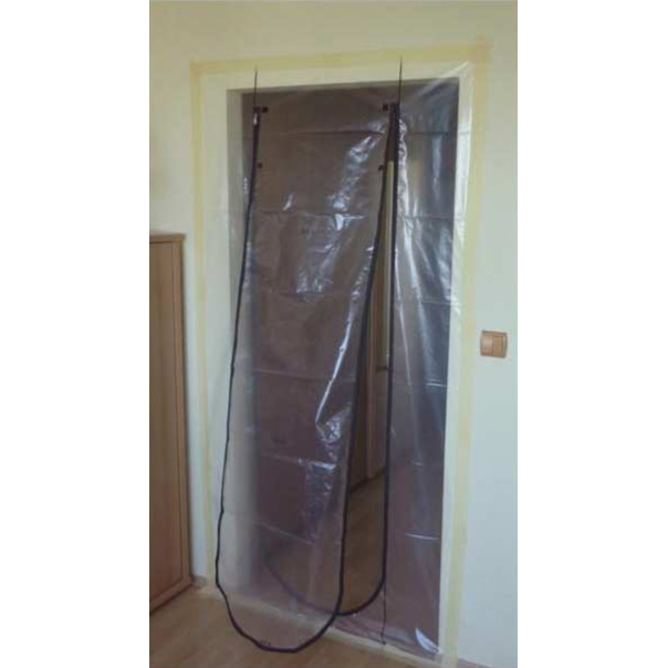 Puerta Aislante Con Cremallera Obras Nerpel