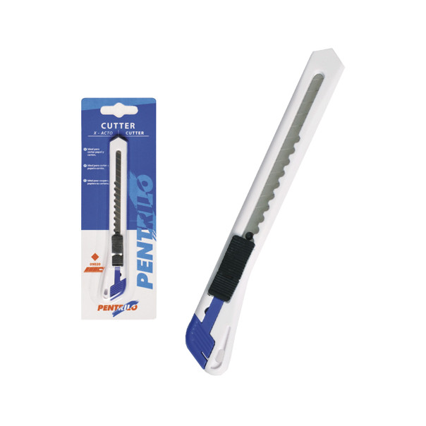 Cortador Cutter Plástico Essential Hoja 9 Mm