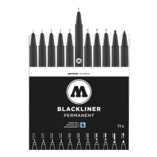 Pack 11 Rotuladores Calibrados Blackliner