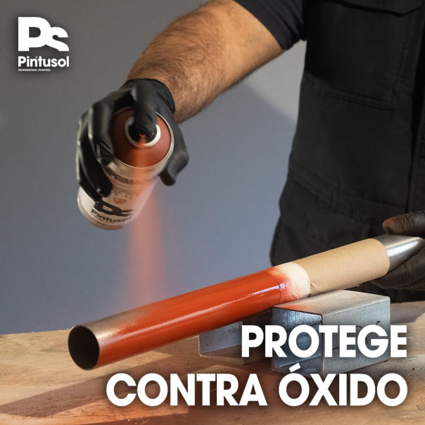 Spray Imprimación Antioxidante Roja Pintusol 400 Ml