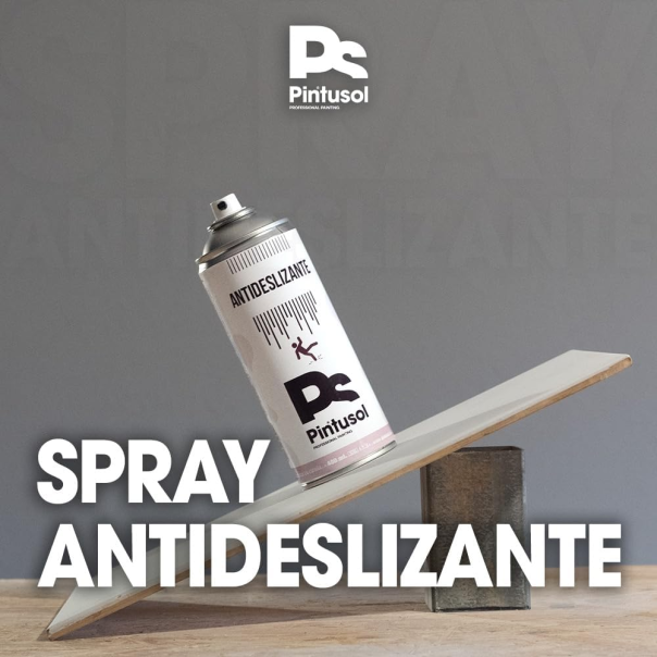 Spray Pintura Antideslizante Transparente Pintusol 400 Ml