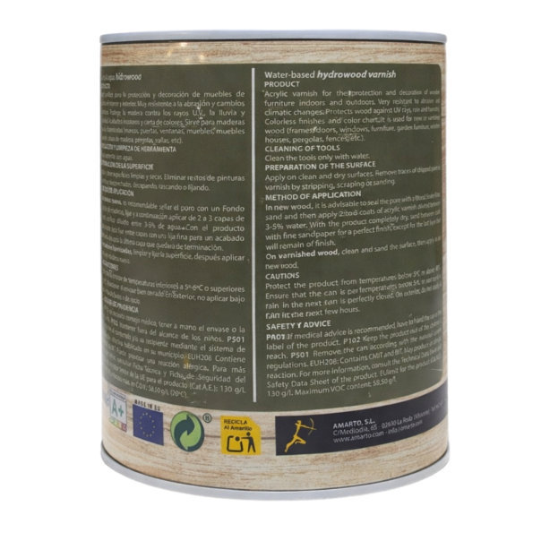 Barniz Chalk Barniz Mate Al Agua 750 Ml