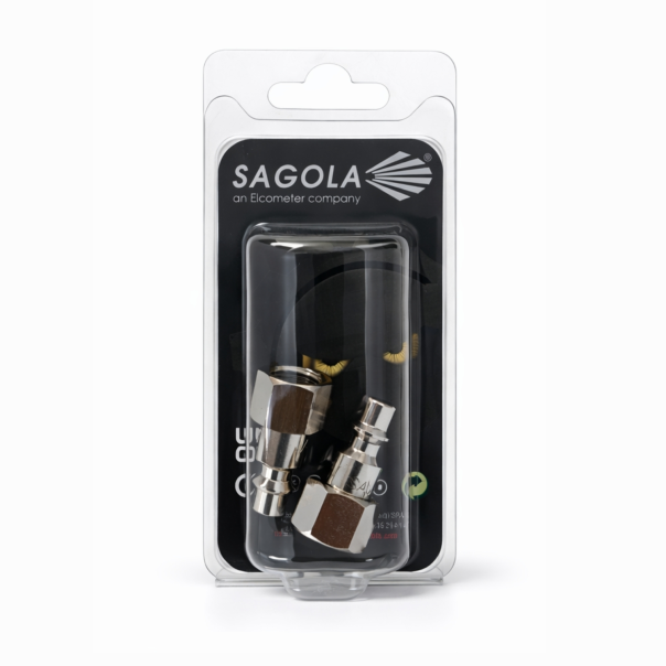 Enchufe Rápido Hembra BSPP 1/4" US-MIL Sagola 2 Uds