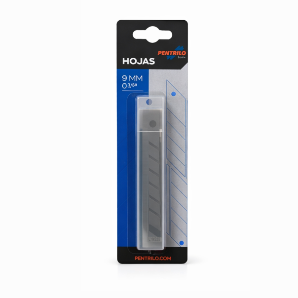 Pack 10 hojas Cutter Essential Hoja 9 Mm