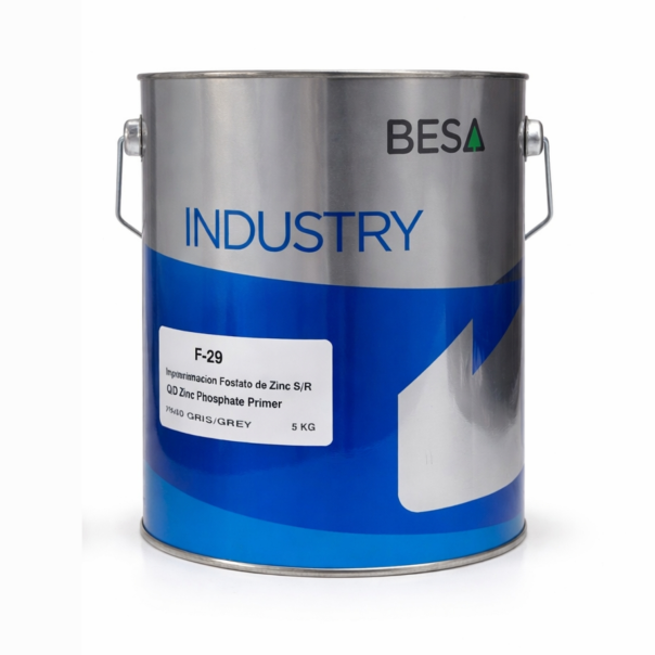 Imprimación Fosfato de Zinc 1K Besa F-29 Gris 7040 5 Kg