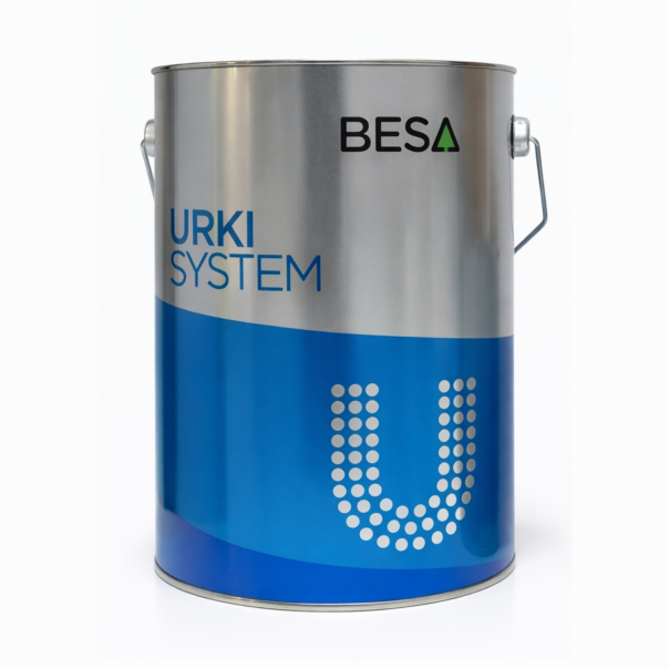 Pintura Clorocaucho Brillante Urki-Clor BESA Carta Ral 5 Kg