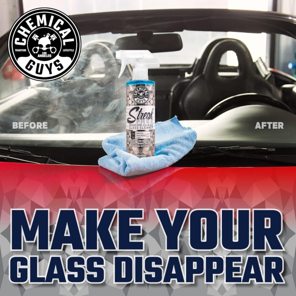 Chemical Guys Limpiador De Cristales Streak Free 473 Ml