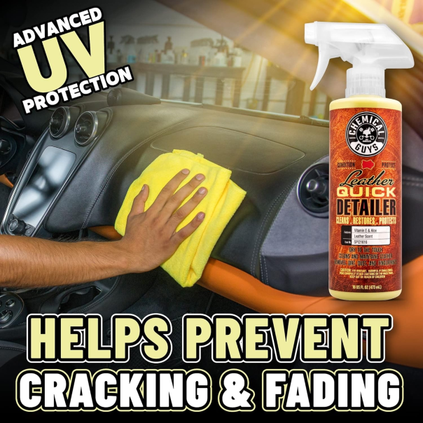 Chemical Guys Quick Detailer Para Cuero 473 Ml