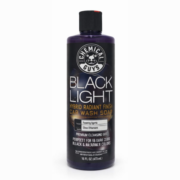 Chemical Guys Jabón Para Coches Negros Blacklight 473 Ml