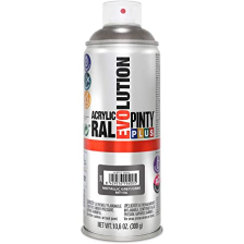Spray Pintura Metalizada Pintyplus Gris MT156 400 Ml