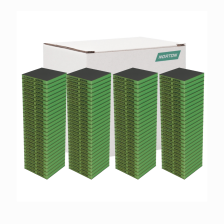 Caja 100 Esponjas Lija Doble Cara Norton Super Fina...