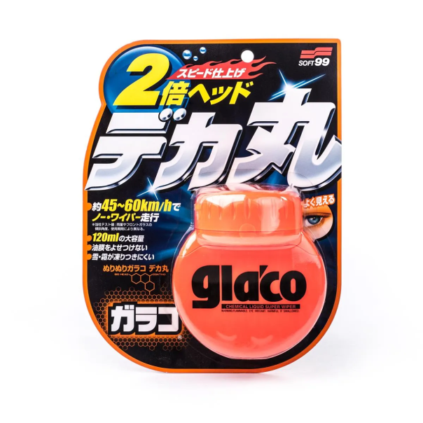 Sellador Limpaidor De Cristales Glaco Glass Roll-On Todo en 1 120 Ml