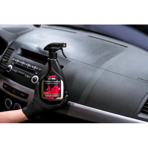 Rejuvenecedor de Plástico y Cuero Luxury Leather Soft99 500 Ml