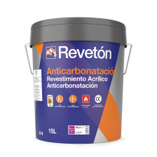Reveton Liso Anti Carbonatación Blanco 15 Lt