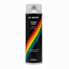 Spray Barniz 1K Tranparente Mate UV Motip 500 Ml