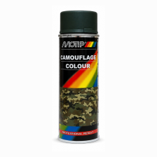 Spray Pintura De Camuflaje Mate Motip Ral 6031 400 Ml