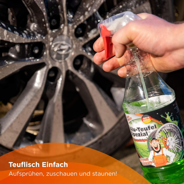 Tuga Chemie Gel Limpiador De Llantas Reactivo Alu-Teufel 1 Lt