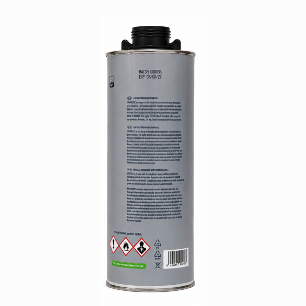 Pintura Antigravilla Hs Plus Negro Urki-Protec 1 Kg