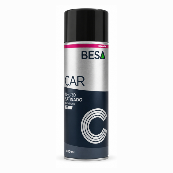 Spray Negro Satinado J-15 Besa 400 Ml