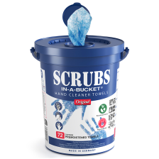 Toallitas de Limpieza de Manos y Herramientas Scrubs Cubo...