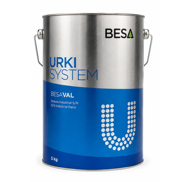 Esmalte De Secado Rápido Brillante Besa-Val BESA Colores Ral 5 Kg