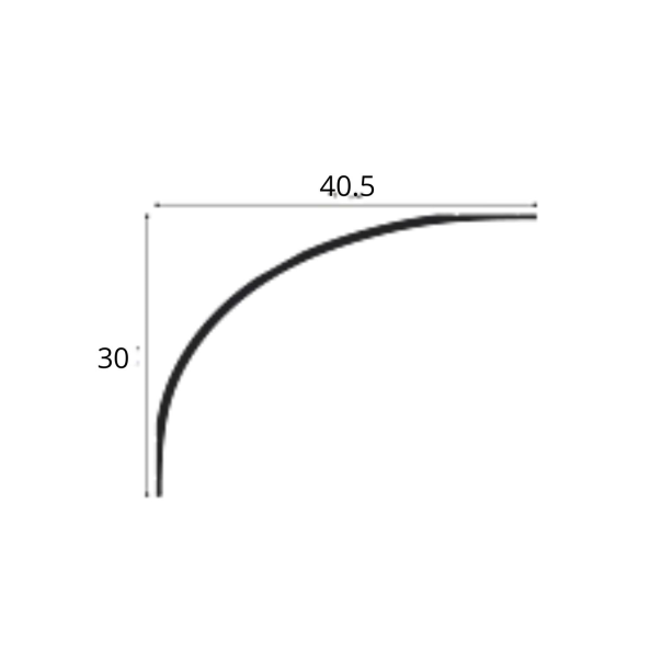 Orac Cornisa 200X30X40,5 Cm C994