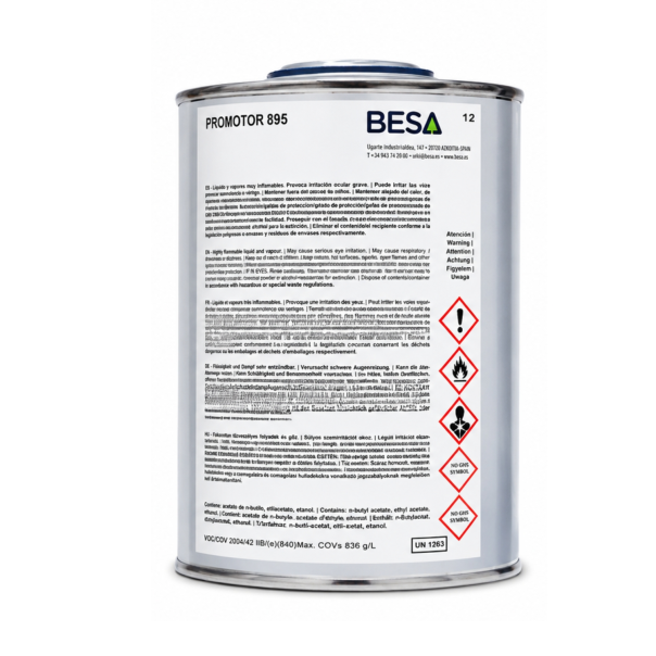 Imprimación Adherencia Plásticos 895 Besa 1 Lt