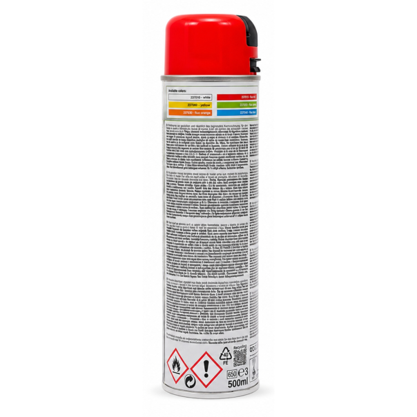 Spray Marcador Temporal Ecomarker Rojo Fluor 500 Ml