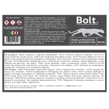 Masilla Poliéster Alta Temperatura 200ºC Bolt 500 Gr