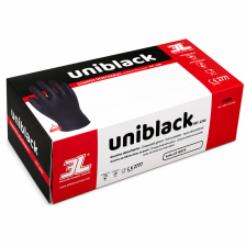 Guantes De Nitrilo Uniblack 100 Uds. Talla L