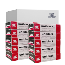 Pack 10 Cajas Guantes De Nitrilo Uniblack 100 Uds. Talla M