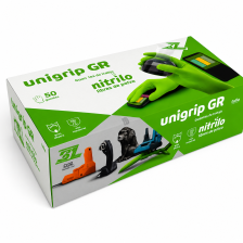 Guantes De Nitrilo Texturizado Unigrip GR 50 Uds. Talla S