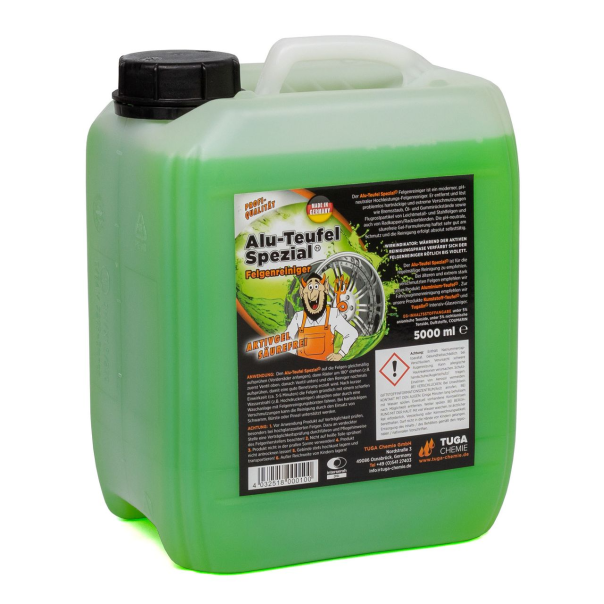 Tuga Chemie Gel Limpiador De Llantas Reactivo Alu-Teufel 5 Lt