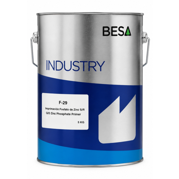 Imprimación Fosfato de Zinc 1K Besa F-29 Marrón 8012 5 Kg
