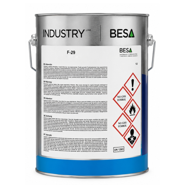 Imprimación Fosfato de Zinc 1K Besa F-29 Marrón 8012 5 Kg