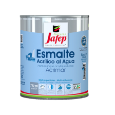 Esmalte Al Agua Con Poliuretano Acrimar Mate Blanco 750 ML
