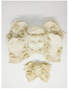 2 Figuras Marmolina Caras...