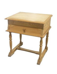 Lote Mesa Con Cajón Madera